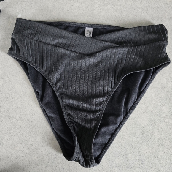 Other - Black Crossover Bikini Bottoms​
